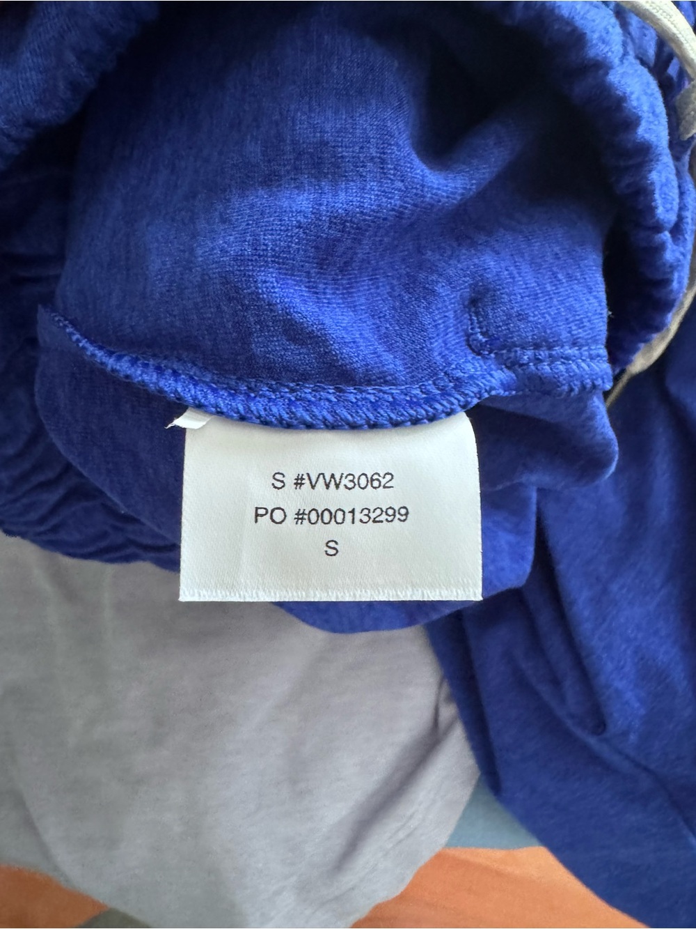 Vuori Halo Performance Short 2.0 in Copenhagen Blue Small - Picture 8 of 8